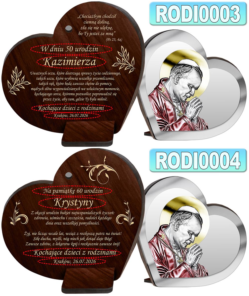 PREZENT NA URODZINY JUBILEUSZ 40 50 60 70 ROCZNICĘ MAMY TATY BABCI DZIADKA RODIallegro2