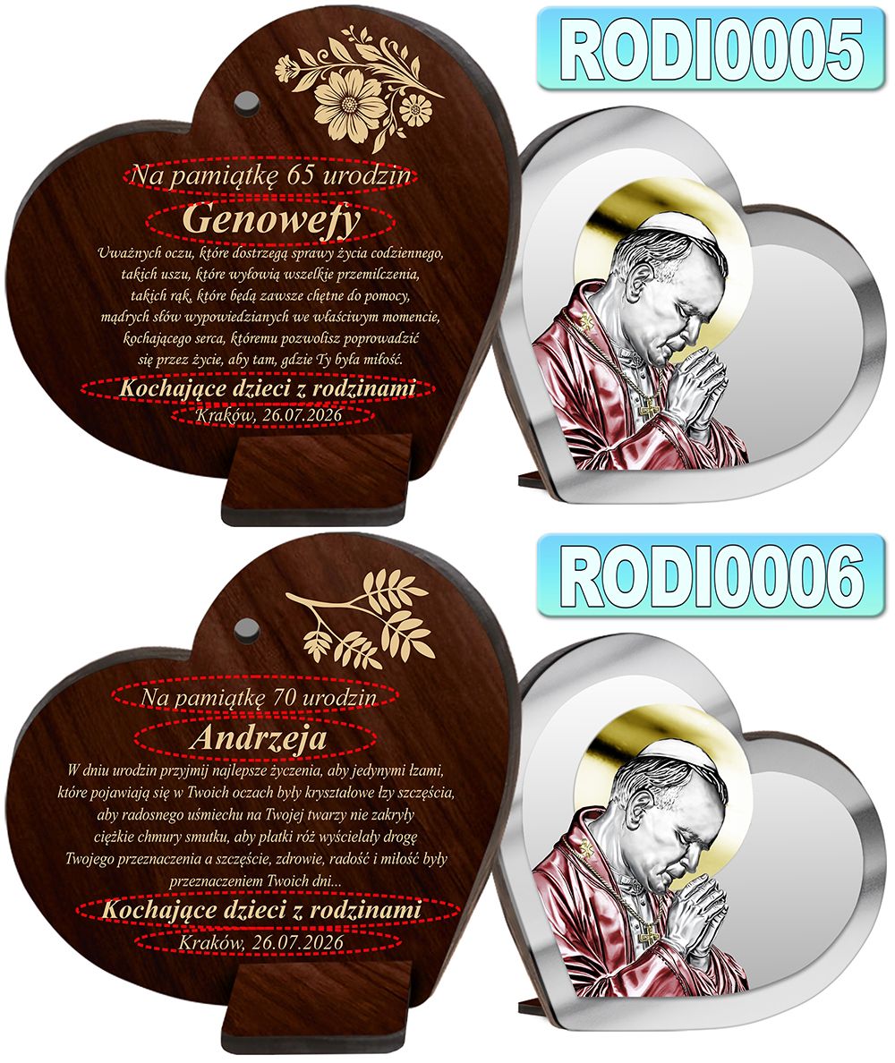 PREZENT NA URODZINY JUBILEUSZ 40 50 60 70 ROCZNICĘ MAMY TATY BABCI DZIADKA RODIallegro3