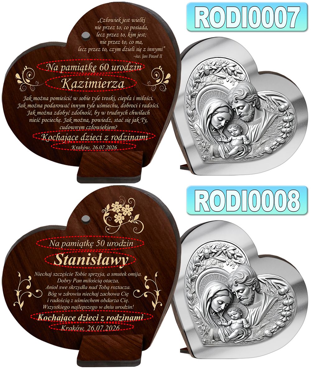 PREZENT NA URODZINY JUBILEUSZ 40 50 60 70 ROCZNICĘ MAMY TATY BABCI DZIADKA RODIallegro4