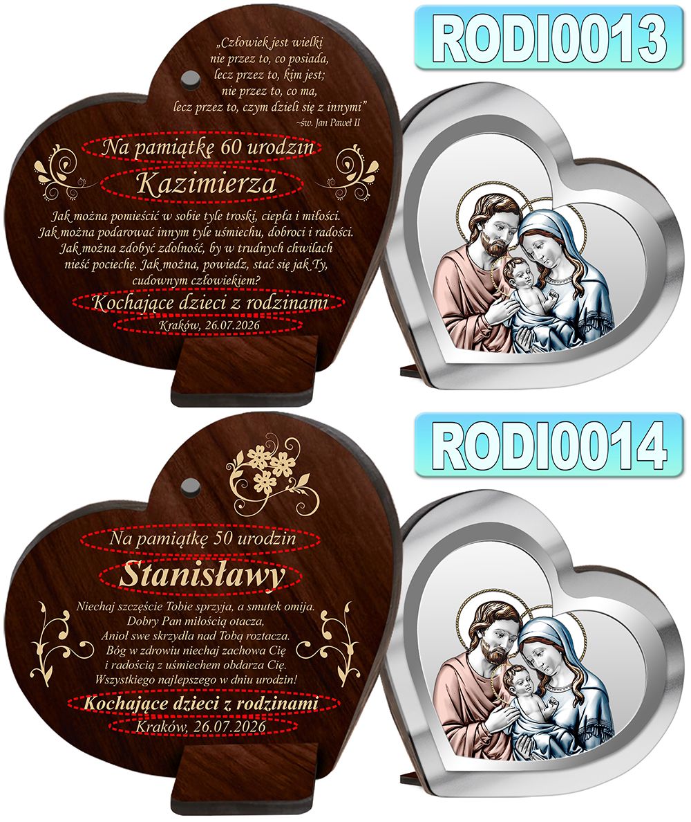 PREZENT NA URODZINY JUBILEUSZ 40 50 60 70 ROCZNICĘ MAMY TATY BABCI DZIADKA RODIallegro7