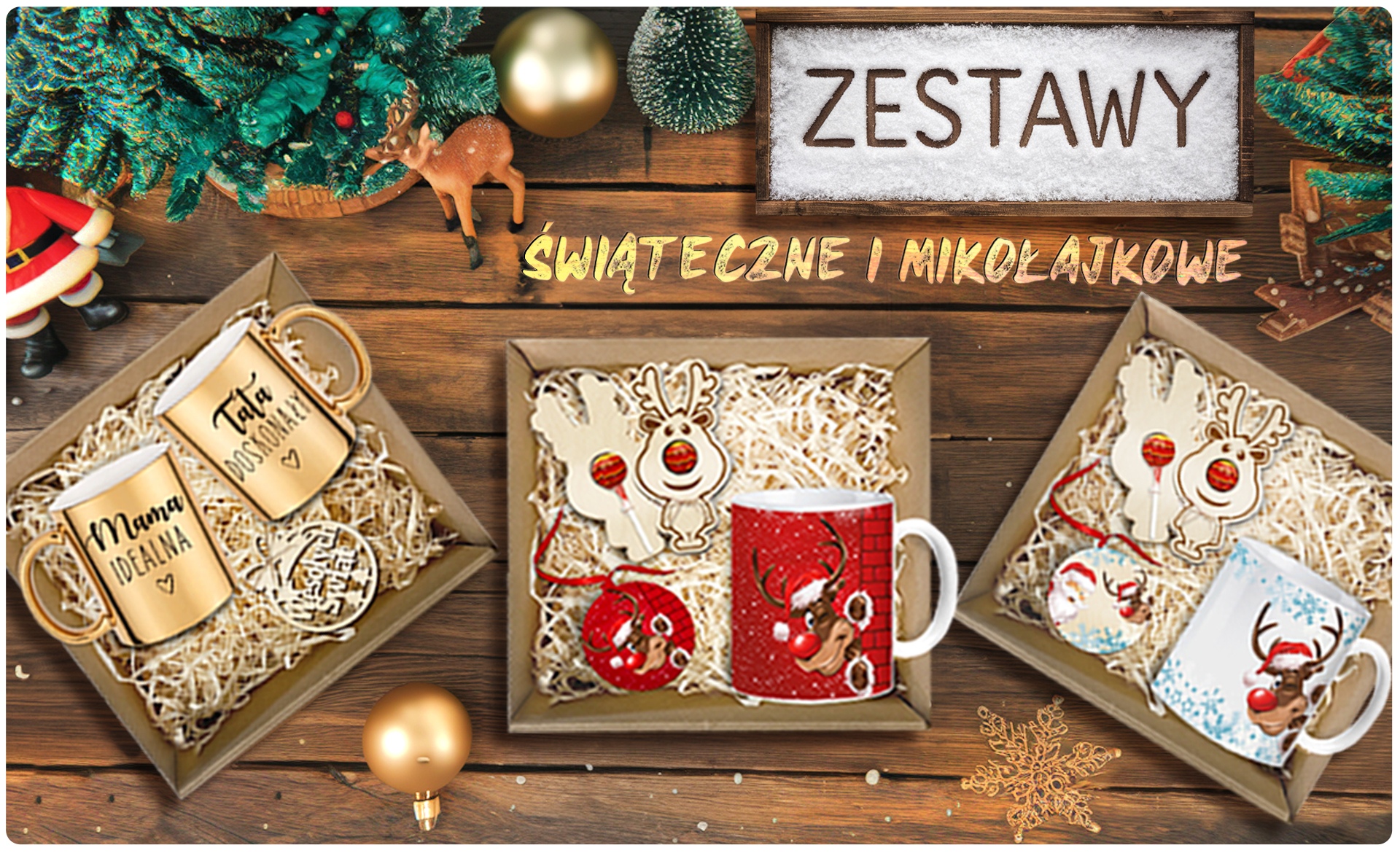 Zestawy prezentow Mikołaj