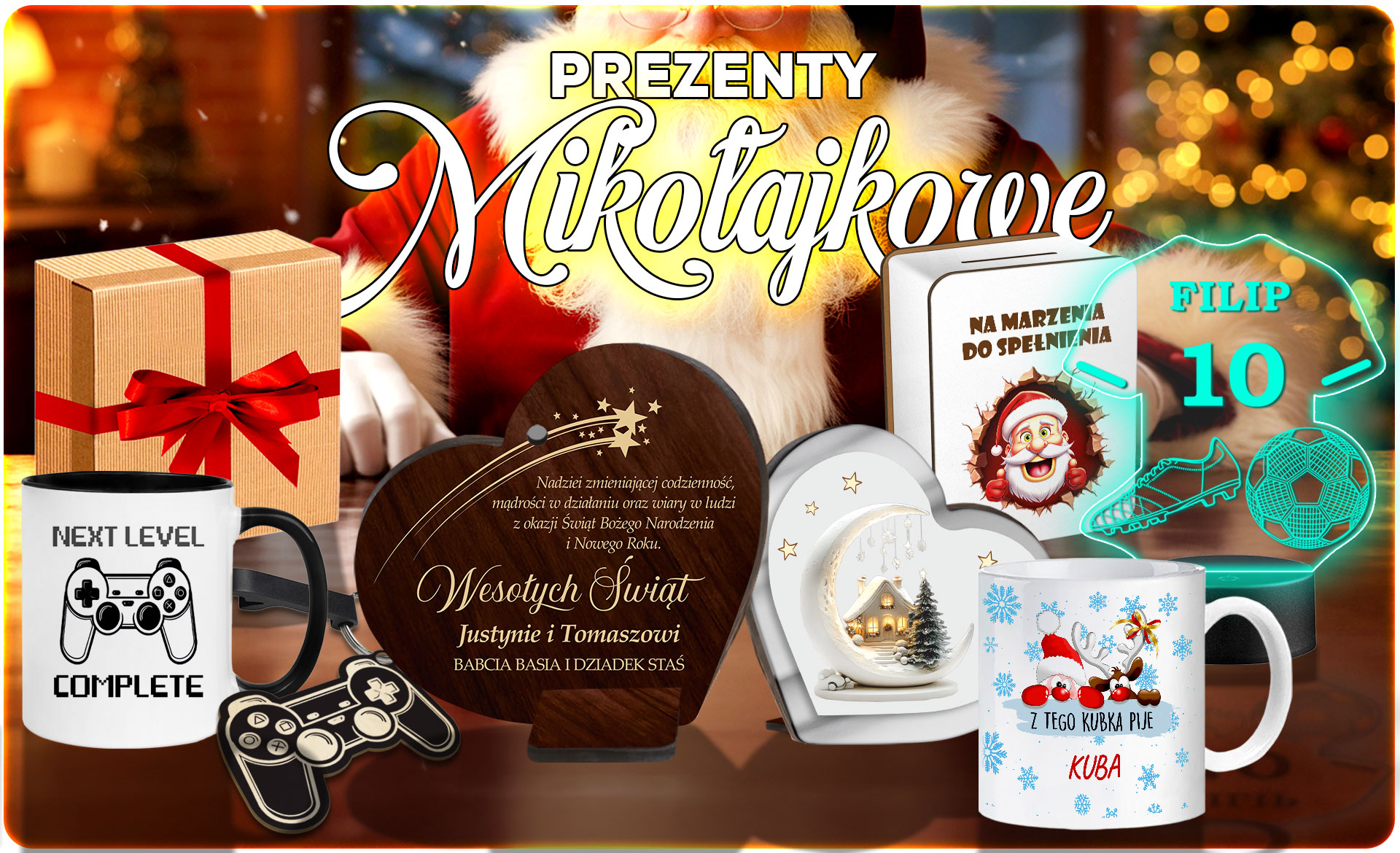 Prezenty na Mikołajki