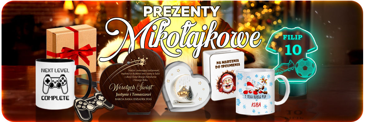 Prezenty na Mikołajki