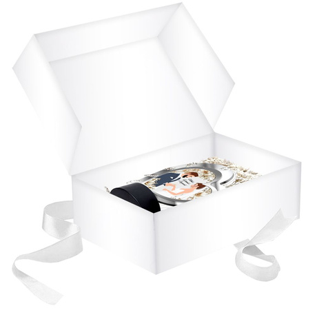 OBRAZEK LED PREZENT NA ŚLUB WESELE DLA PARY MŁODEJ NOWOŻEŃCÓW SERCE