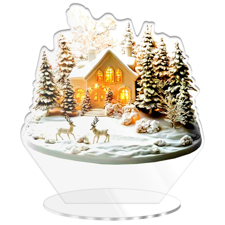 SZOPKA BOŻE NARODZENIE OZDOBA STROIK CHOINKA PREZENT NA ŚWIĘTA GWIAZDKĘ