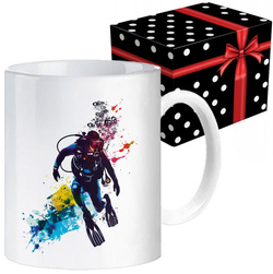 KUBEK SPORTOWY NAGRODA DLA PŁETWONURKA PŁETWONURK NURKOWANIE NURKA NUREK