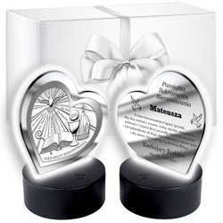 OBRAZEK PAMIĄTKA BIERZMOWANIA PREZENT GRAWER BIERZMOWANIE PERSONALIZACJA