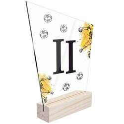 2 miejsce Statuetka sportowa nagroda piłka ręczna szczypiornisty drużyny