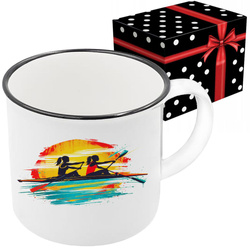 KUBEK SPORTOWY NAGRODA DLA KAJAKARZA KAJAKARZ KAJAKARSTWO KAJAK WIOSŁA