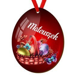 WIELKANOC jajko bazie ozdoba stroika koszyka