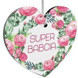 Dzień Babci Dziadka zawieszka do auta prezent upominek