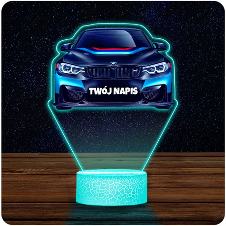 LAMPKA NOCNA LED 3D GAMER GRACZ GRY prezent dziecka URODZINY statuetka