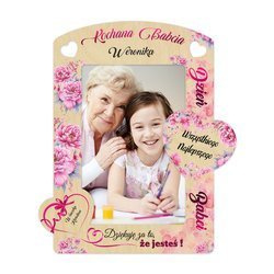 Prezent Dzień Babci Dziadka Ramka na zdjęcie 15x10