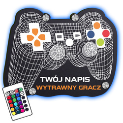 LAMPKA NOCNA LED Gadżet Pad Gracza prezent DLA DZIECKA NA ŚCIANĘ UPOMINEK