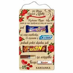 Dzień Matki Mamy prezent upominek TABLICA LAURKA