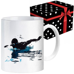 KUBEK SPORTOWY NAGRODA DLA PŁYWAKA PŁYWAK PŁYWANIE TURNIEJ ZAWODY