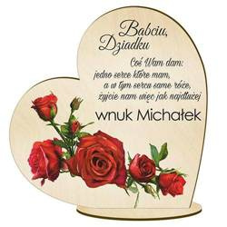 PREZENT NA DZIEŃ BABCI DZIADKA UPOMINEK STATUETKA