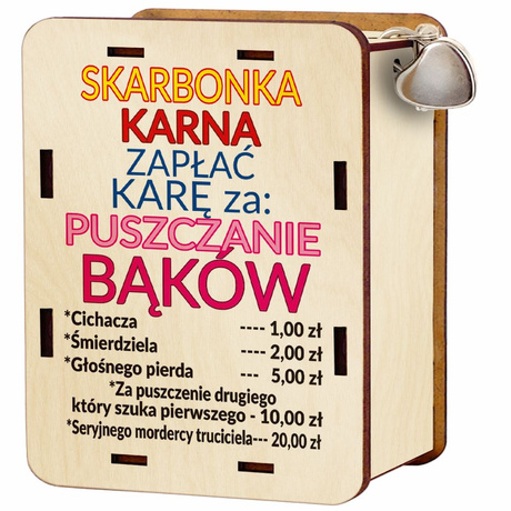 SKARBONKA Prezent na Walentynki dla dziewczyny chłopaka żony męża NIEGO
