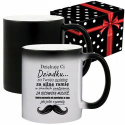 MAGICZNY KUBEK NA DZIEŃ DZIADKA PREZENT DLA DZIADKA PRADZIADKA DO KAWY