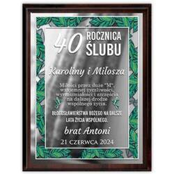 PREZENT ROCZNICA ŚLUBU JUBILEUSZ 20 25 30 35 40 50