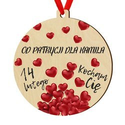 MEDAL walentynki PREZENT dzień kobiet chłopaka