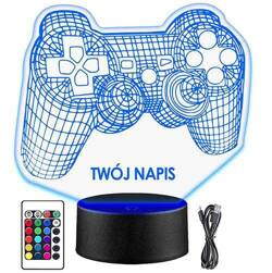 LAMPKA NOCNA LED GAMEPAD PAD PILOT prezent GRACZA Kontroler PS Playstation