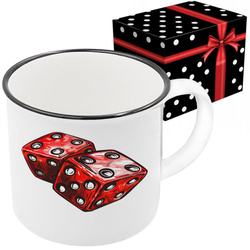 KUBEK SPORTOWY NAGRODA DLA KASYNO GRACZA KOŚCI KOSTKI DO GRY KOSTKA