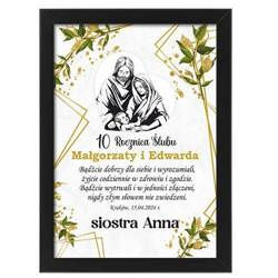 PREZENT ROCZNICA ŚLUBU JUBILEUSZ 10 20 25 30 40 50