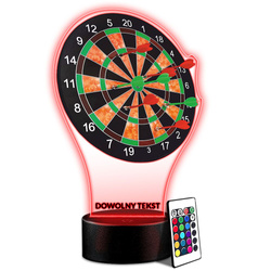 NAGRODA STATUETKA SPORTOWA DLA DARTERA W RZUCANIU RZUTKAMI LOTKAMI DART