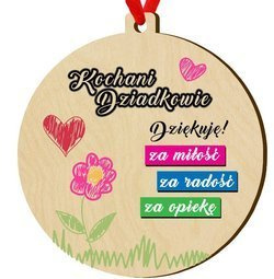 Dzień Babci Dziadka medal prezent upominek