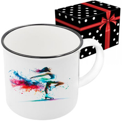 KUBEK SPORTOWY NAGRODA DLA ŁYŻWIARKI ŁYŻWIARSTWO JAZDA FIGUROWA ŁYŻWIARKA