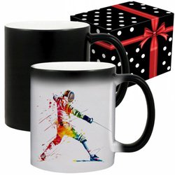 KUBEK SPORTOWY NAGRODA DLA SZERMIERZA SZERMIERZ SZERMIERCZE SZERMIERKA