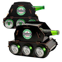 WYJĄTKOWY PREZENT dla dziadka na Dzień Dziadka – Czołg na Piwo z Grawerem