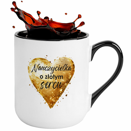 KUBEK PODZIĘKOWANIE NA ZAKOŃCZENIE ROKU SZKOLNEGO DLA NAUCZYCIELA WZORY MIX