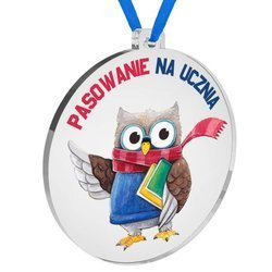 Medal pasowanie ucznia przedszkolaka dzień prezent