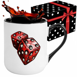 KUBEK SPORTOWY NAGRODA DLA KASYNO GRACZA KOŚCI KOSTKI DO GRY KOSTKA