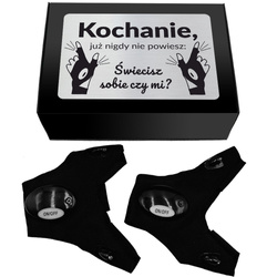 ŚWIECĄCE RĘKAWICZKI LED PREZENT NA WALENTYNKI dla faceta mężczyzny chłopaka