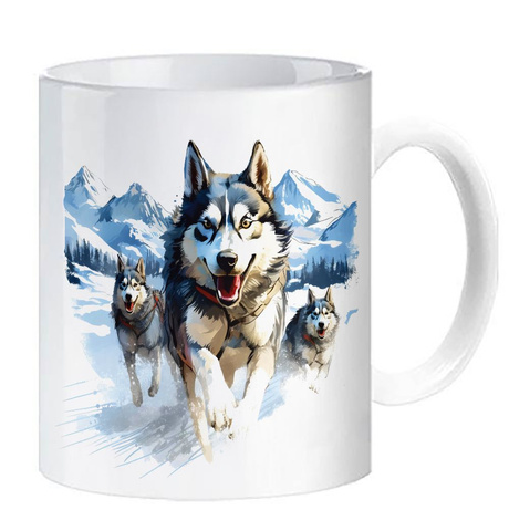 KUBEK SPORTOWY NAGRODA DLA WYŚCIGI PSICH ZAPRZĘGÓW IDITAROD