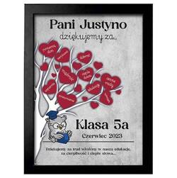 PODZIĘKOWANIE dla nauczyciela prezent koniec roku