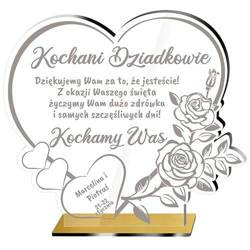 PREZENT NA DZIEŃ BABCI DZIADKA UPOMINEK STATUETKA