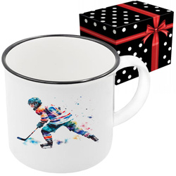 KUBEK SPORTOWY NAGRODA DLA HOKEISTY HOKEJ DLA KRĄŻEK HOKEISTA