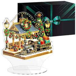 SZOPKA BOŻE NARODZENIE OZDOBA STROIK CHOINKA PREZENT NA ŚWIĘTA GWIAZDKĘ