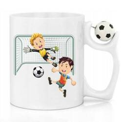 KUBEK Uchwyt Piłka PREZENT dla Fana PIŁKI NOŻNEJ PIŁKARZ KORKI PIŁKA NOŻNA