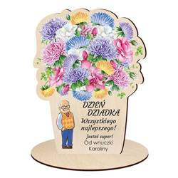 PREZENT NA DZIEŃ DZIADKA UPOMINEK KWIATEK BUKIET