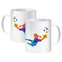 KUBEK 330ml PREZENT DLA FANA PIŁKI PIŁKA NOŻNA PIŁKARZ UPOMINEK NA URODZINY