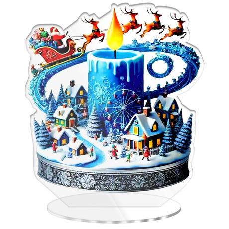 SZOPKA BOŻE NARODZENIE OZDOBA STROIK CHOINKA PREZENT NA ŚWIĘTA GWIAZDKĘ