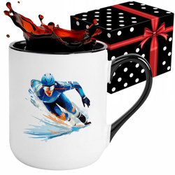 KUBEK SPORTOWY NAGRODA DLA ŁYŻWIARZA ŁYŻWIARSTWO SZYBKIE SHORT TRACK ŁYŻWY