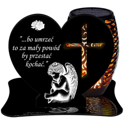 ZNICZ SOLARNY LED WIECZNY PODSTAWKA NA CMENTARZ GRÓB Krzyż EFEKT PŁOMIENIA