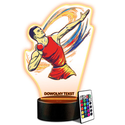 NAGRODA STATUETKA SPORTOWA DLA kulomiota kulomiot PCHNIĘCIE KULĄ