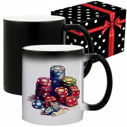KUBEK SPORTOWY NAGRODA DLA POKER RULETKA GRACZA KASYNO ŻETON KOŚCI ŻETONY